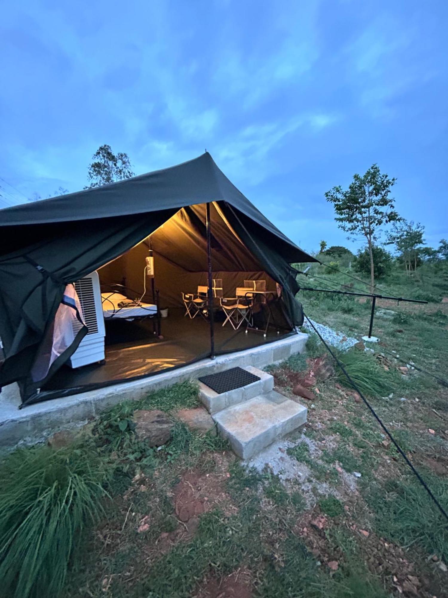 Wilderness Jungle Camp Hotel Malavalli Bagian luar foto